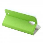 Wholesale Samsung Galaxy S4 Slim Flip Leather Cover (Green)